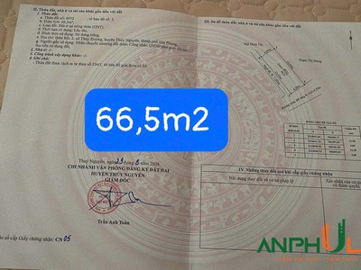 Chính chủ gửi bán lô đất tại TDP Bấc 2, phường Thuỷ Đường, TP Thuỷ Nguyên, Hải Phòng 2