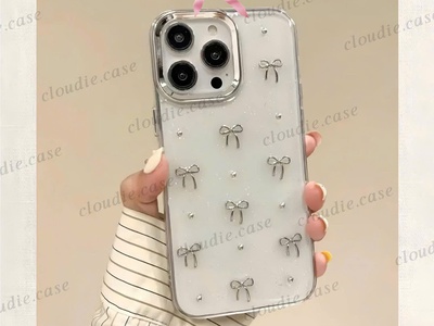 Ốp Lưng iPhone Trong Suốt Trang Trí Ngôi Sao Dễ Thương 1