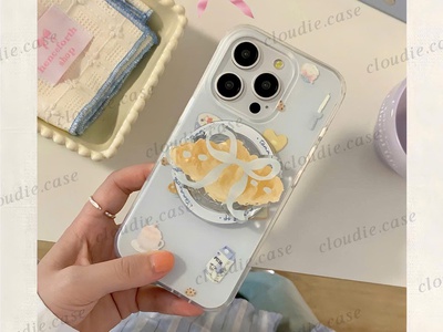 Ốp Lưng iPhone Trong Suốt Trang Trí Ngôi Sao Dễ Thương 2