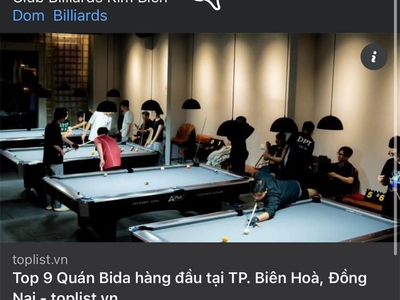 Bận đi du học cần  sang gấp quán bida tâm huyết   tại biên hòa 0