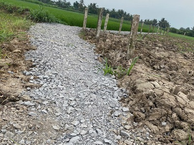 Bán đất chính chủ ngang 9,22m nở hậu 9,9m dài 63,54m tổng diện tích 704,7mv đất cây lâu năm có 2