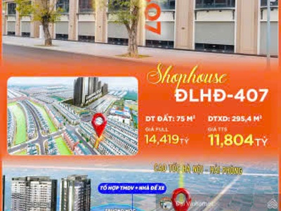 Shophouse đại lộ hừng đông vinhome ocean park3, giá chỉ 11.8 tỷ 1