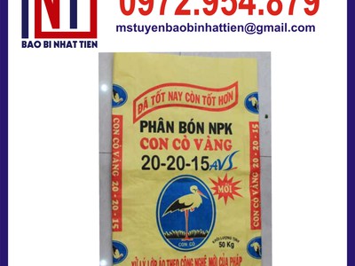 Chuyên cung cấp bao PP dệt, bao PP dệt tráng PE in flexo 10