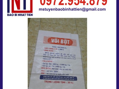 Chuyên cung cấp bao PP dệt, bao PP dệt tráng PE in flexo 5