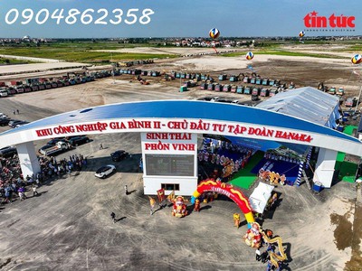 Cho thuê lại đất và cơ sở hạ tầng tại khu công nghiệp gia bình ii 0