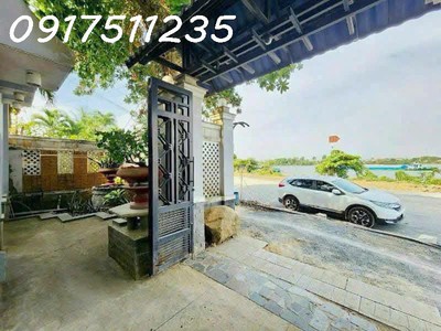Căn nhà vườn view sông bửu long, biên hòa, diện tích 1200m2, sổ riêng full thổ cư, mặt tiền đường 0