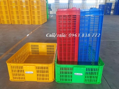 Đại lý phân phối sỉ - lẻ Sóng nhựa, sọt nhựa, khay nhựa đựng nông sản, trái cây 3