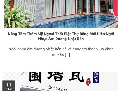Càng mua nhiều càng nhiều ưu đãi với Ngói Nhựa Âm Dương Nhật Bản 1