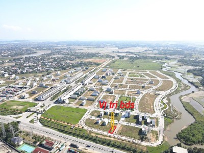 Bán lô góc vườn hoa kđt phú mỹ, mặt tiền đường lý thường kiệt, 120m2 giá 1950 triệu tl 1