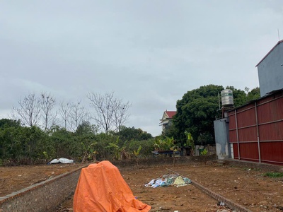 Bans gấp 95m2 đất thụy hương, phú cường, sóc sơn, hà nội. bìa làng, view cánh đồng thoáng mát. ô tô 0