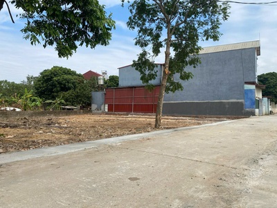 Bans gấp 95m2 đất thụy hương, phú cường, sóc sơn, hà nội. bìa làng, view cánh đồng thoáng mát. ô tô 4