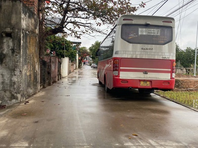 Bans gấp 95m2 đất thụy hương, phú cường, sóc sơn, hà nội. bìa làng, view cánh đồng thoáng mát. ô tô 3