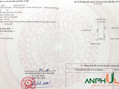 Bán lô đất 150m2 trung tâm Phường Dương Quan, TP Thuỷ Nguyên, Hải Phòng 3