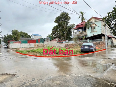 Bán đất nền sổ đỏ thổ cư 100 - Lô góc, đường thông ô tô tránh, gần chợ Thanh Trí, Minh Phú, Sóc Sơn 2