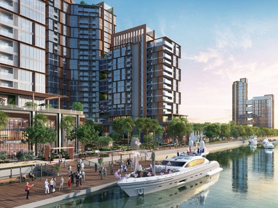 Căn hộ sân vườn 1PN View Biển, sông Hàn Sun Symphony giá gốc CĐT 4