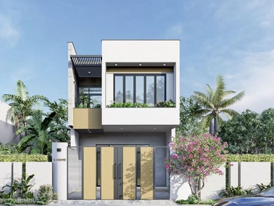 Nhà 2 tầng nông thôn   Giải pháp tối ưu cho không gian sống hiện đại 0