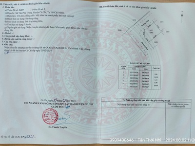 Đất đẹp - giá tốt - vị trí đắc địa tại xã tân phú trung, huyện củ chi, tphcm 3