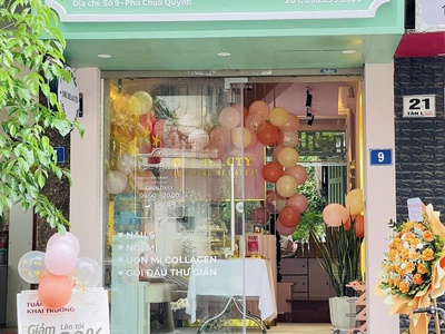 Mình cần sang nhượng lại tiệm nail - mi - gội tại số 9 chùa quỳnh - hai bà trưng 0