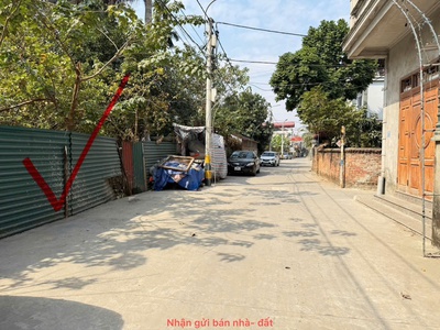 Bán đất làng Gia Tân - tổ 11, thị trấn Quang Minh, Mê Linh, HN. Cách đường Võ Văn Kiệt 750m. MT kinh 2