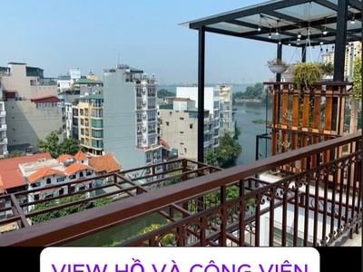 Bán tòa CHDV cao cấp mặt phố Trúc Bạch   Ba Đình   VIEW HỒ,   9 TẦNG   DT 120TR/tháng 3