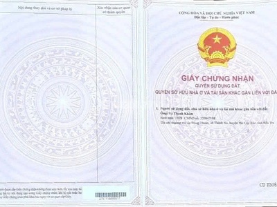 Chính chủ bán đất đất trồng cây lâu năm đường bờ kênh, ngay trại nấm, ấp tân lập, xã tân thới nhì, 3