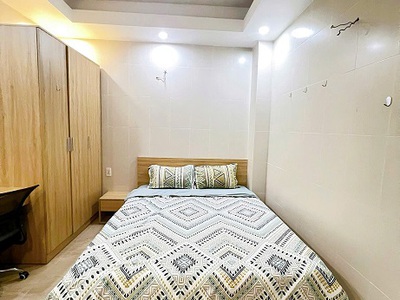 Trống 2 căn hộ dịch vụ full nội thất, giá rẻ 1