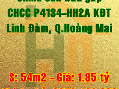 Cần Bán Gấp CHCC phòng 4134 Toà HH2A Linh Đàm, Hoàng Mai Hà Nội 5