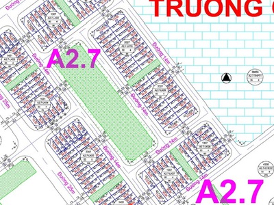 Bán a2.7 lk6-5 khu đô thị thanh hà, phú lương, hà đông, hà nội  dt 90m2 đường 14m hướng đông bắc 0