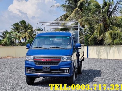 Xe tải SRM T50 thùng mui bạt 1T15 thùng dài 3m1 2