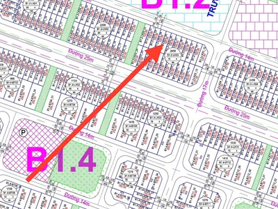 Bán liền kề khu đô thị thanh hà, phú lương, hà đông  b1.2 lk 3-5,6 dt 100m đường 14m, hướng đông 1