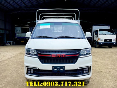 Xe tải SRM T50 thùng mui bạt 1T15 thùng dài 3m1 0