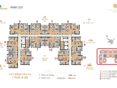 Chính chủ bán gấp căn 2PN tầng cao view đẹp giá chỉ 3,5 tỷ - Chìa khóa trao tay, nhận nhà ở ngay 1