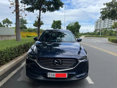 Bán xe Mazda CX8 Premium 2.5AT AWD 2020, màu xanh. 0