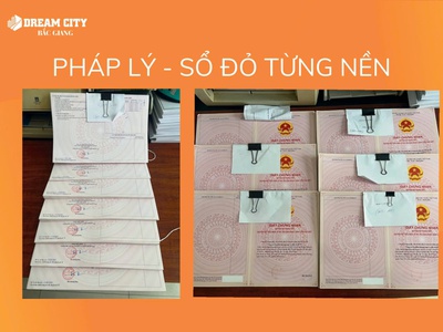 Bán gấp 5 lô đất nền sẵn sổ, hỗ trợ lsuat 70, ngay trung tâm thành phố Bắc Giang 5