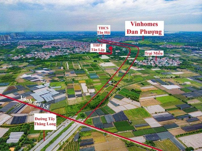 Liền kề 120m2 khu Bình Minh - Vin Đan Phượng, suất ngoại giao duy nhất chỉ có hôm nay 3