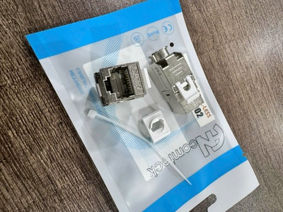Ổ cắm RJ45 đa năng CAT7 FTP Shielded có chống nhiễu  100/1000  Ancomteck, Mudule CAT7 ACT-S7-002 0