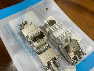 Ổ cắm RJ45 đa năng CAT7 FTP Shielded có chống nhiễu  100/1000  Ancomteck, Mudule CAT7 ACT-S7-002 2