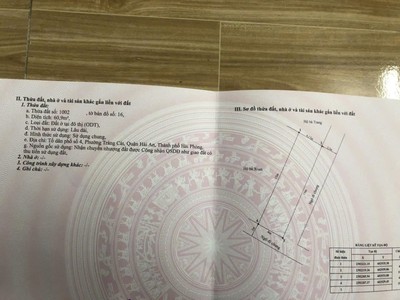 Bán lô đất mặt ngõ 4m tuyến 2 Cát Linh, Tràng Cát 60.9m2 giá chỉ 1 tỷ 583 triệu 2