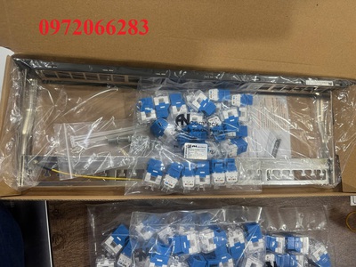 Patch panel 24 cổng Cat6 UTP 1U 19inch hiệu Ancomteck ACT-24S1U,ACT-JK28-C6-US 0