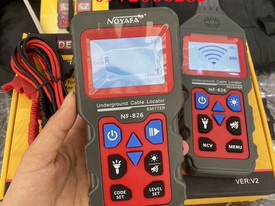 NF-826 Máy dò dây điện ngầm, kim loại đa năng - Bộ định vị dây điện ngầm cao cấp Noyafa 0