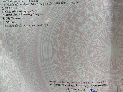 Bán nhanh ô đất tại Đồng Cái Ngang, Hợp Thịnh, Vĩnh yên, Vĩnh Phúc. Giá chỉ 1.8 tỷ 4