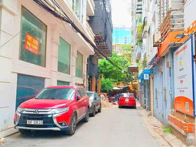 Mặt tiền 6m  bán nhà láng hạ, đống đa. dt 50m x 5 tầng. mặt ngõ rộng gara ô tô 0