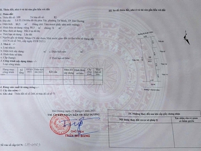 Cần bán nhanh 80,5m2 Vạn Phúc sau đường Trường Chinh chỉ 3,85 tỷ 2