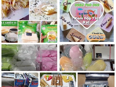 Xưởng Kem tại Vĩnh Phúc Cung Cấp Kem Cân Kí, Kem Đóng Hộp, Ốc Quế Giòn - xốp, Thùng bán kem 15