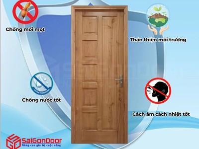 Cửa gỗ tự nhiên 2