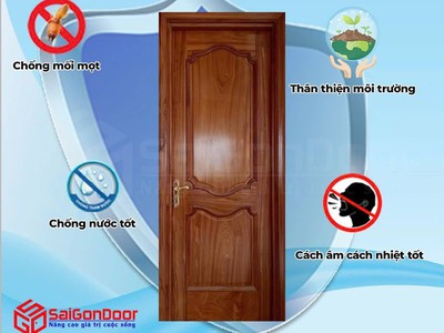 Cửa gỗ tự nhiên 1