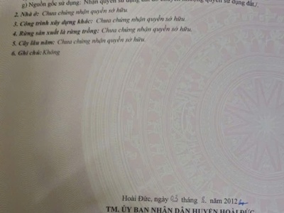 Mở cửa hàng thuốc, phòng khám  bán nhà cấp 4, sổ đỏ 60m2, tập thể bv hoài đức 1