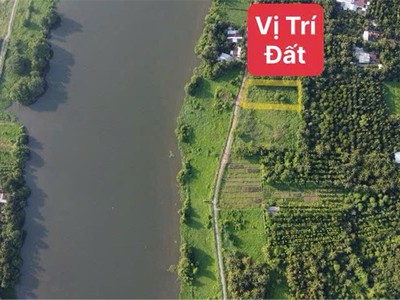  siêu phẩm đất mặt tiền sông 40x36 1440m  tc shr, thích hợp nghỉ dưỡng   đầu tư, chỉ 550tr/sổ 0