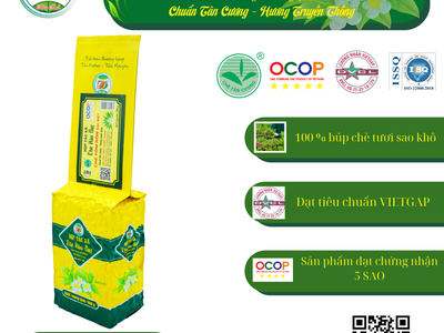 Chè Tôm Nõm Thái Nguyên  sản phẩm đạt OCOP 5 sao tại Thanh Hoá 0