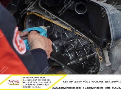 Dịch vụ bảo dưỡng nồi xe Vision 2025: Giữ xe luôn bền bỉ 0